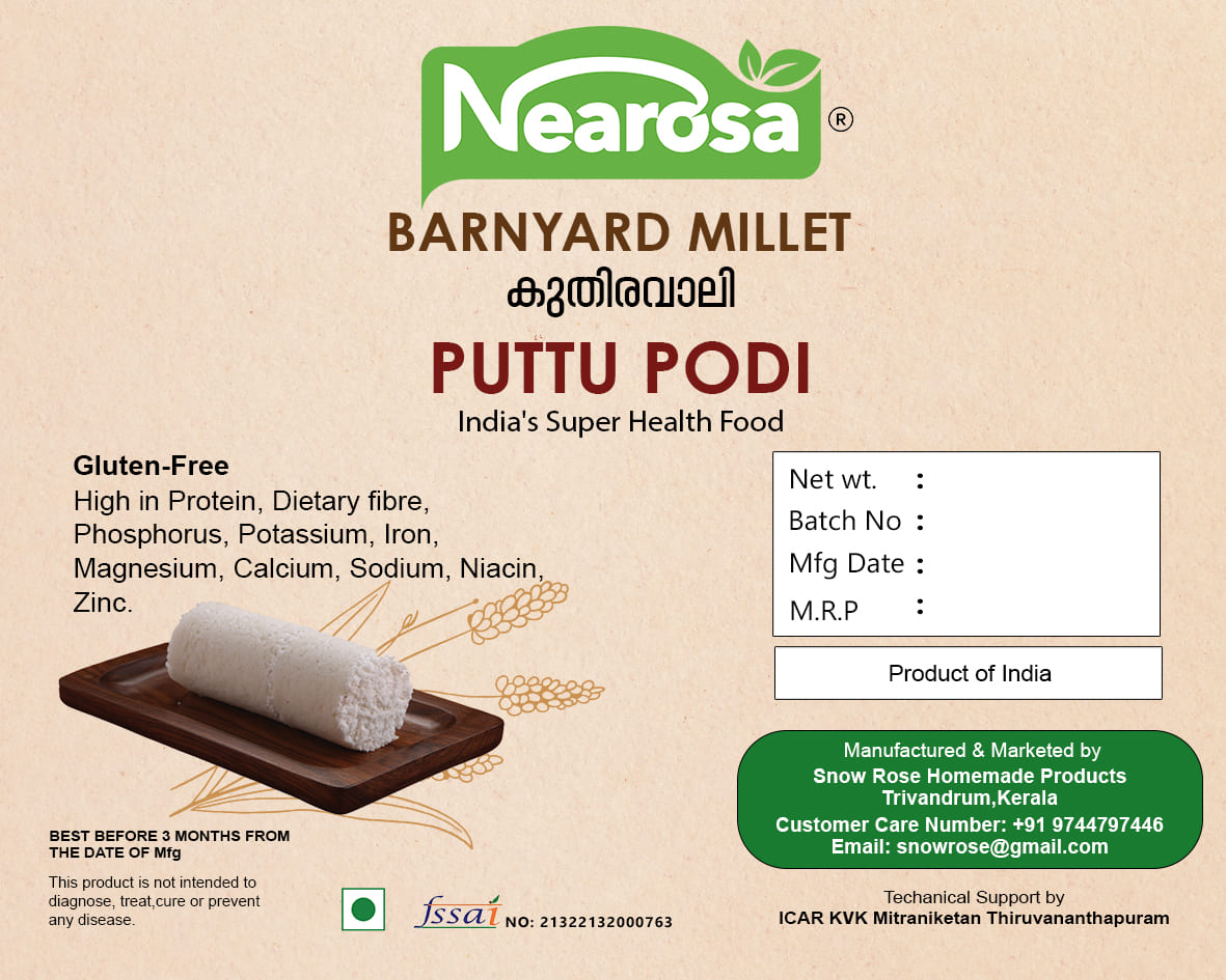 Barnyard Millet Puttupodi